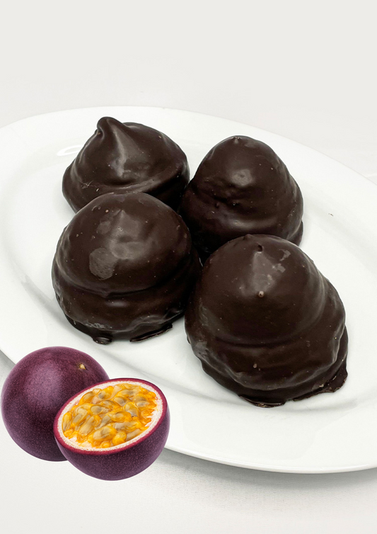 Merenguitos Bañados Sabor Maracuyá - 4 Unidades