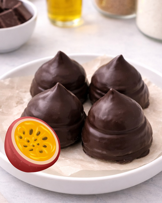Merenguitos Bañados Sabor Maracuyá - 4 Unidades