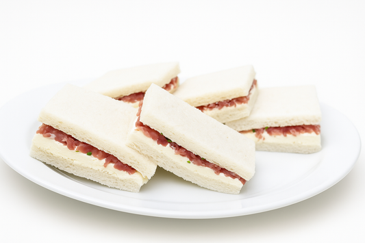 Sándwiches Gourmet Bondiola, queso crema y ciboulette - 6 Unidades