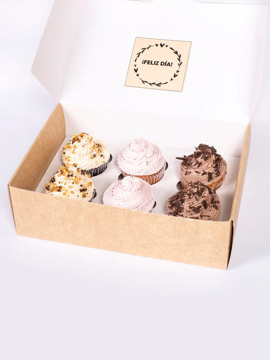 Cupcakes Artesanales - 6 Unidades