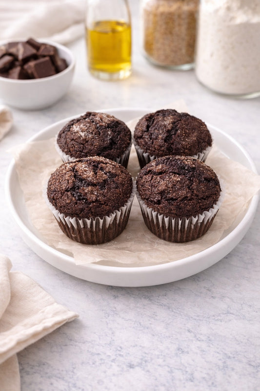Muffins de Chocolate - 4 Unidades