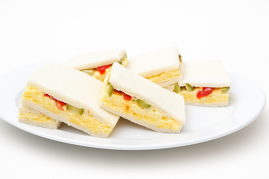 Sándwiches Gourmet danbo, aceitunas y morrón - 6 Unidades