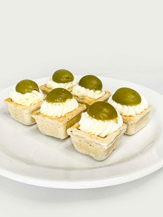 Tarteletas Queso Crema Y Aceitunas - 6 Unidades