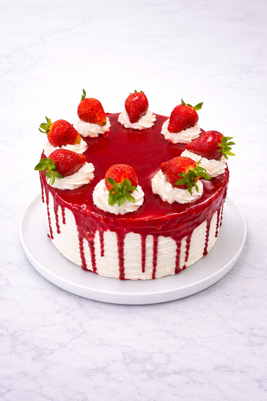 Torta Pasión De Frutilla - 10 Porciones