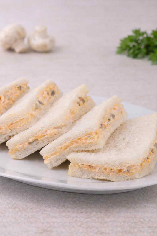Sándwiches Pollo Con Champiñones Copetín - 6 Unidades