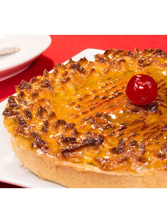 TARTA DE COCO Y CREMA PASTELERA