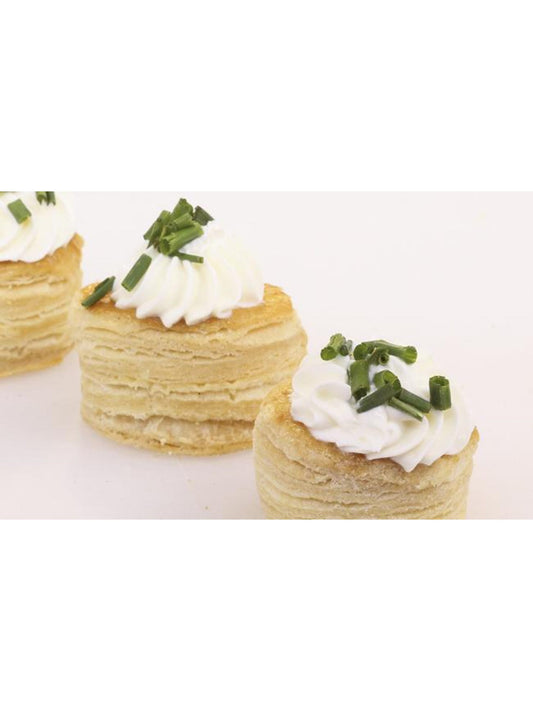 VOL AU VENT DE QUESO CREMA Y CIBOULETTE