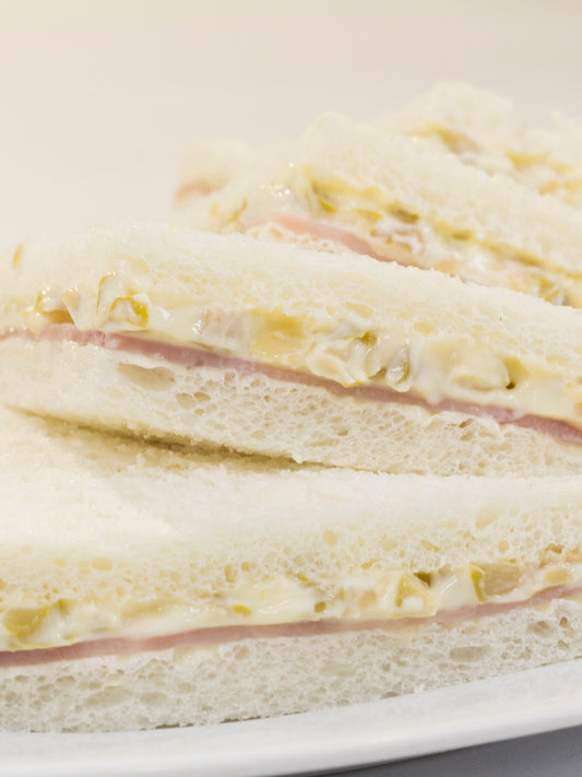 SANDWICHES DE CHOCLO CON JAMÓN