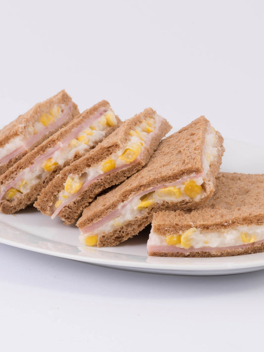 Sándwiches Integral Choclo Con Jamón Copetín - 6 Unidades