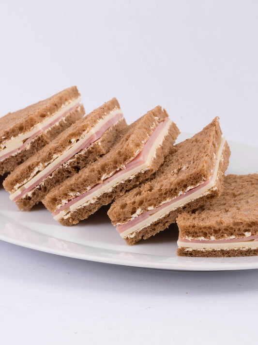 Sándwiches Integral Mixto Jamón Y Queso Copetín - 12 Unidades