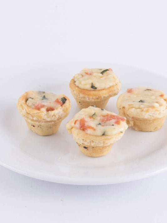 Tarteletas Puerro Y Muzzarella - 6 Unidades