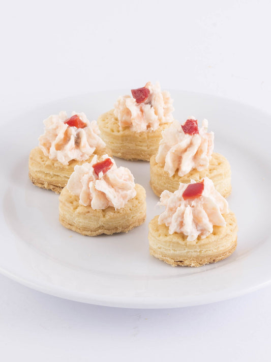 CANAPÉ DE MOUSSE DE SALMÓN