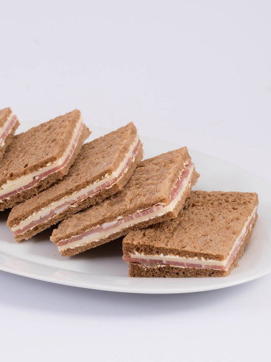 Sándwiches Integral Jamón Crudo y Queso Copetín - 6 Unidades
