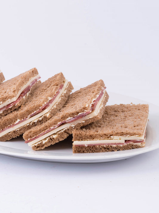 Sándwiches Integral Jamón Crudo y Queso Copetín - 6 Unidades