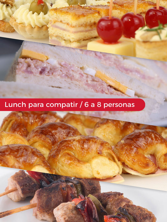 LUNCH PARA COMPARTIR 6 A 8 PERSONAS