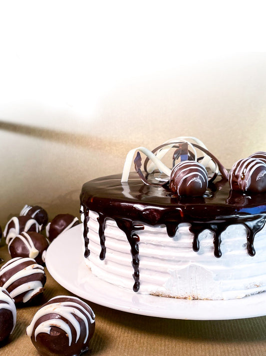 Torta De Moka Y Chocolate - 10 Porciones