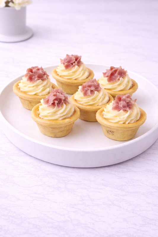 Tarteletas Bondiola Y Queso - 6 Unidades