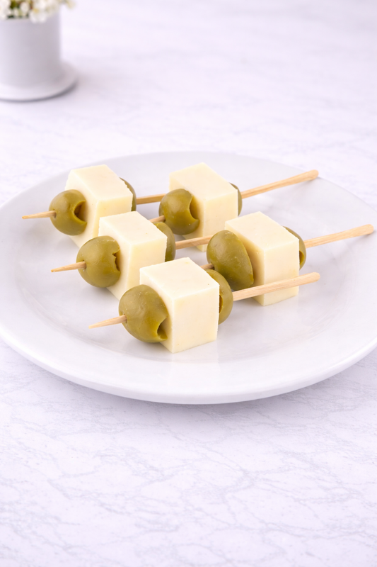Pinchos Queso Y Aceitunas - 6 Unidades