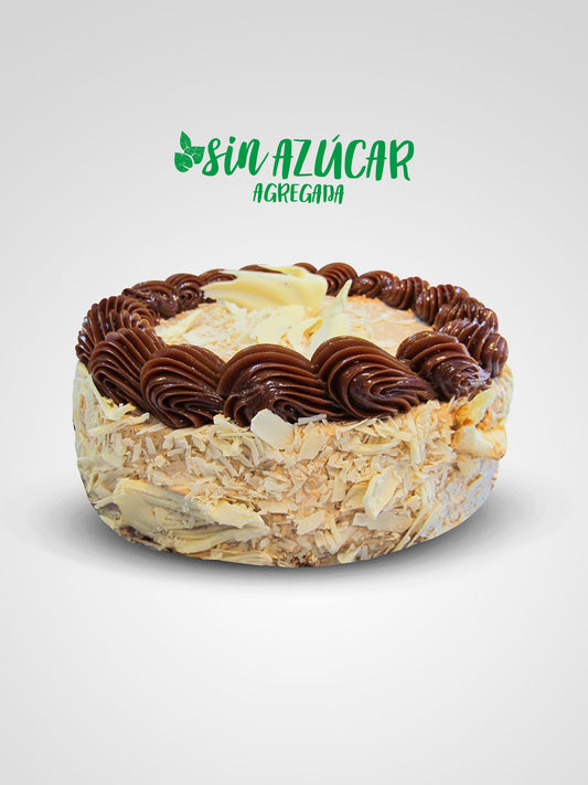 Torta Mousse De Dulce De Leche Sin Azúcar - 10 Porciones