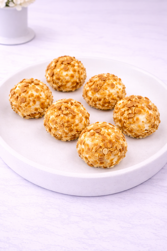 Trufas Queso Blanco Y Almendras - 6 Unidades