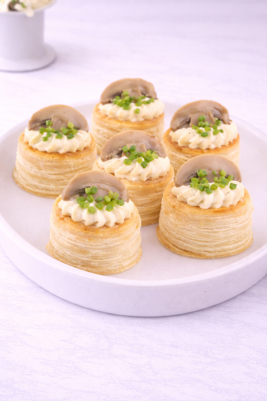 Vol Au Vent De Champiñones - 6 Unidades