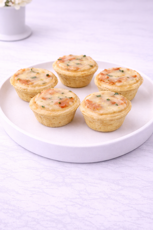 Tarteletas Puerro Y Muzzarella - 6 Unidades