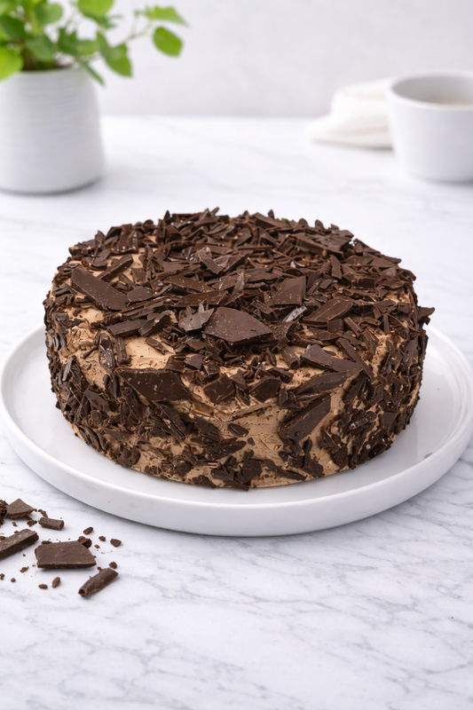 Torta Mousse De Chocolate Sin Azúcar - 10 Porciones