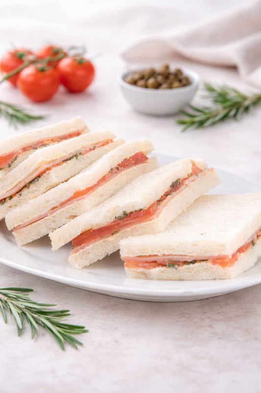 Sándwiches Jamón Con Tomate Copetín - 6 Unidades
