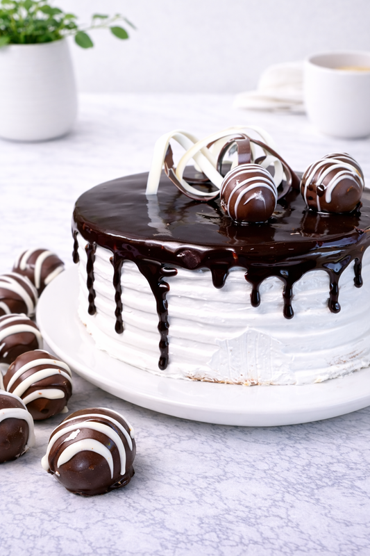 Torta De Moka Y Chocolate - 10 Porciones