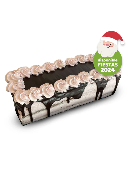 Postre frutos del bosque rectangular