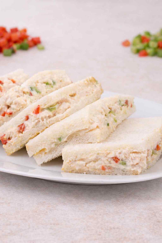 Sándwiches Pollo A La Jardinera Copetín - 6 Unidades